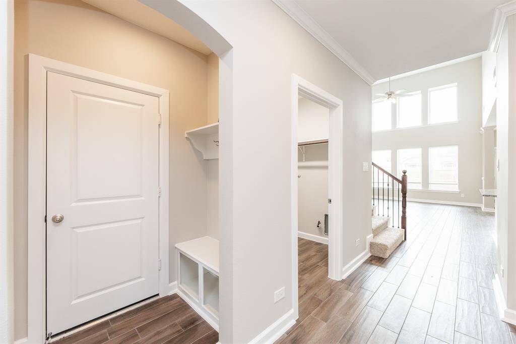 Mud room.