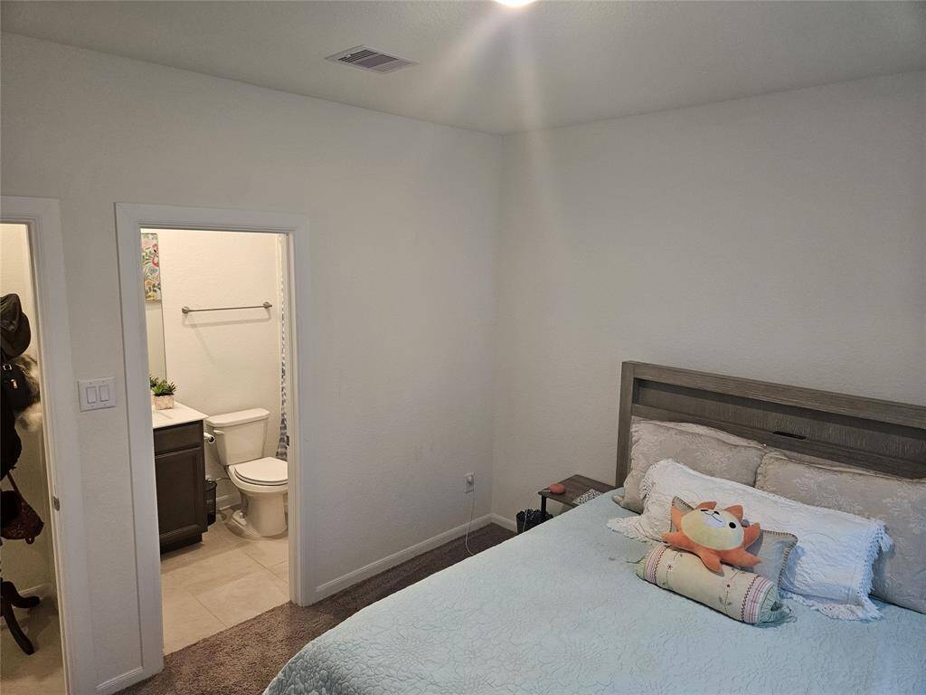 bedroom with own bathroom