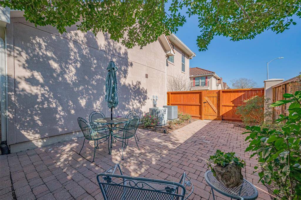 Spacious and inviting patio for alfresco dining, kids and pets.