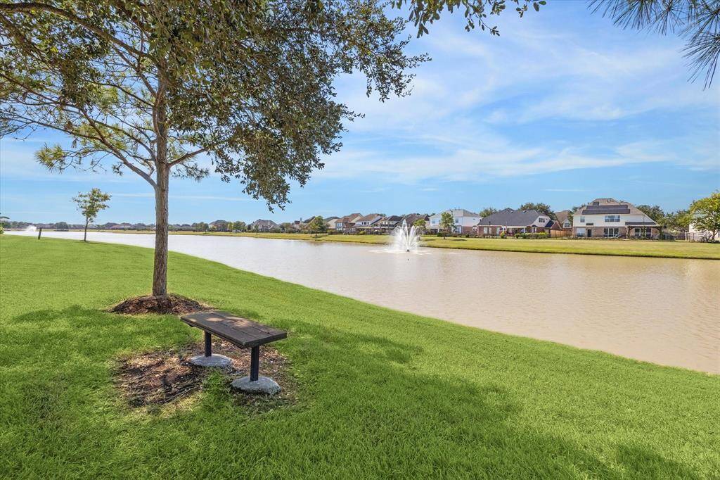 Lake view from backyard.
