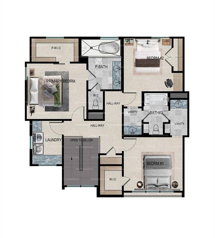 Second Floor Floorplan