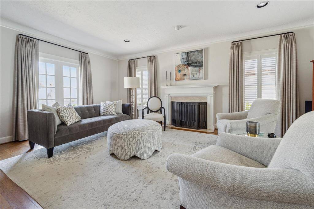 Another view of the formal living room.