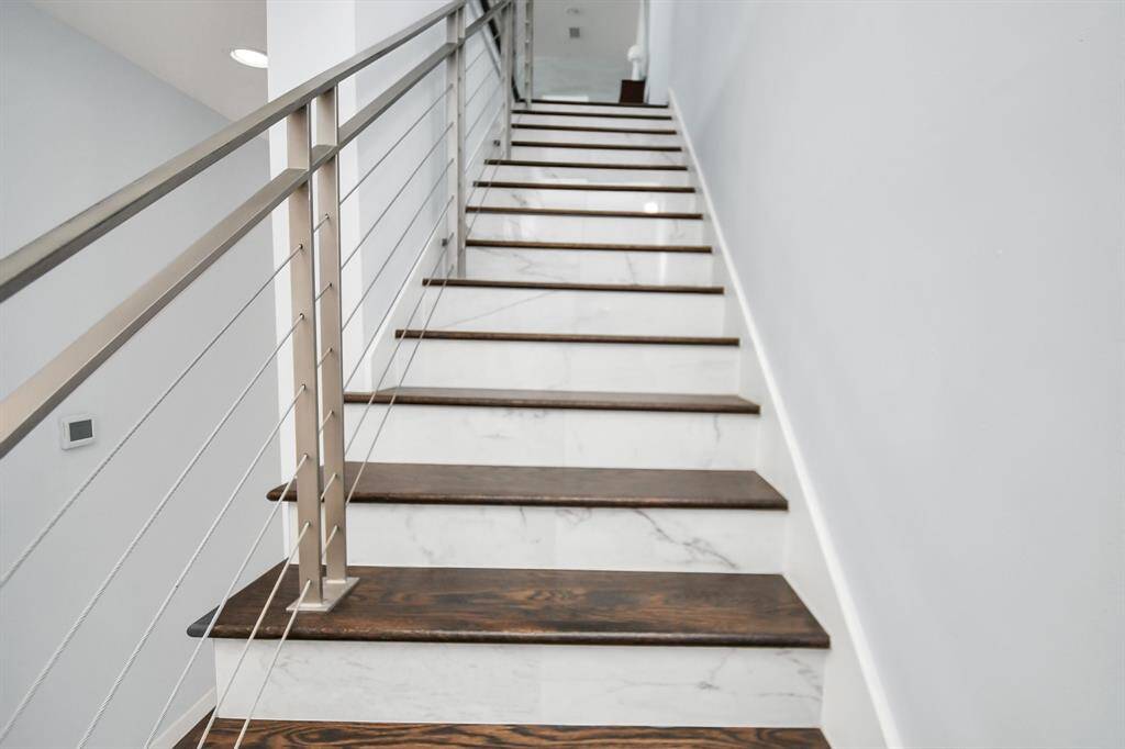 stairs going to third floor