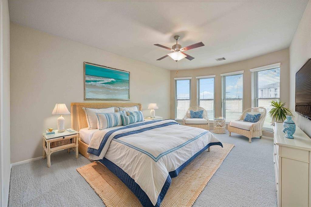 Primary Bedroom- Virtually staged