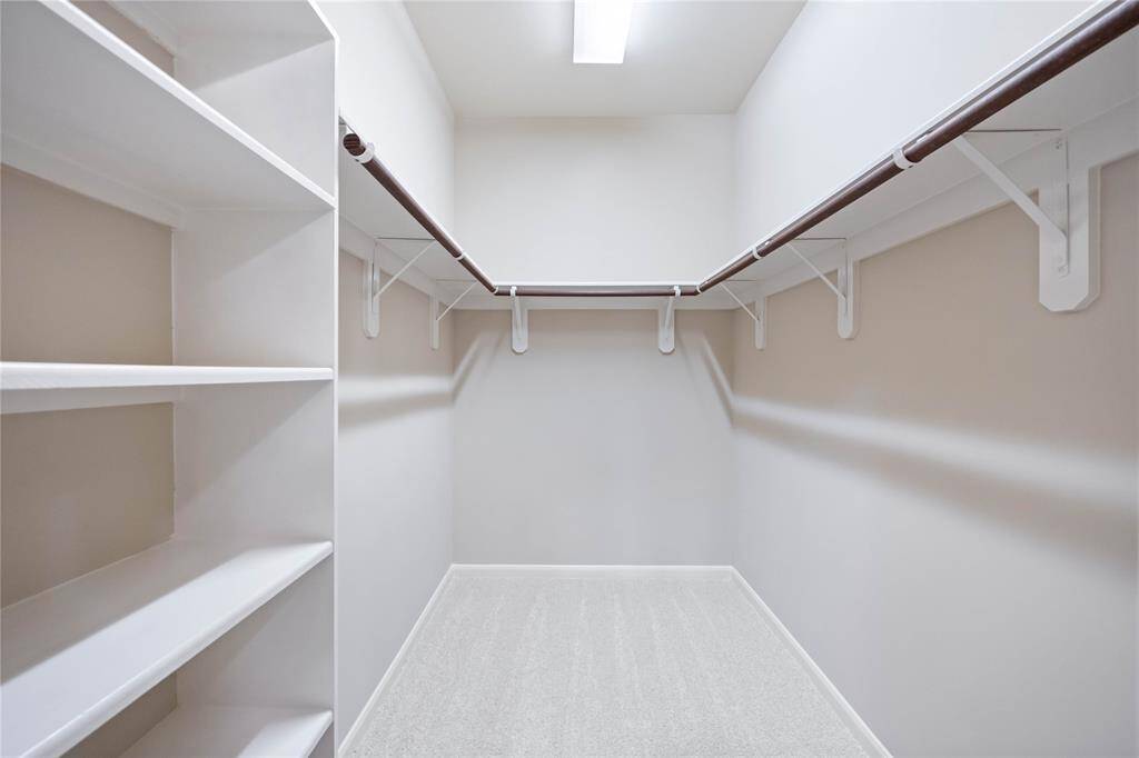 Tons of closet space!