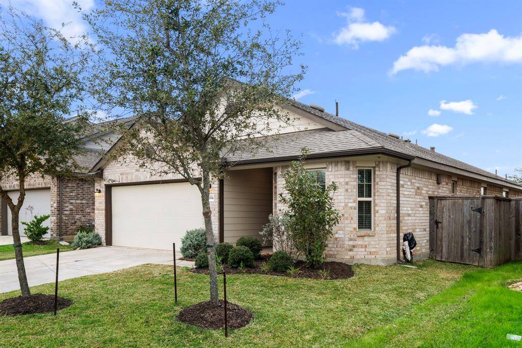 Brick and cement board exterior - no stucco to maintain!