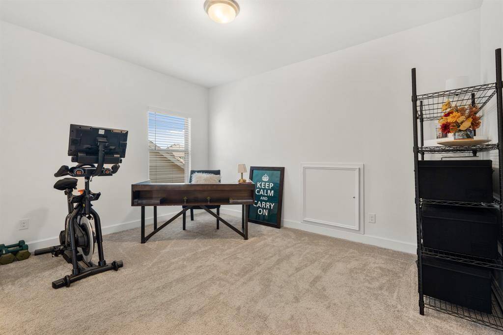 Secondary Bedroom 2 is spacious as well; currently being used as a second office.