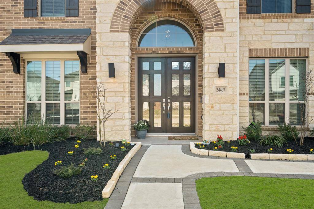 Double Door Entrance
