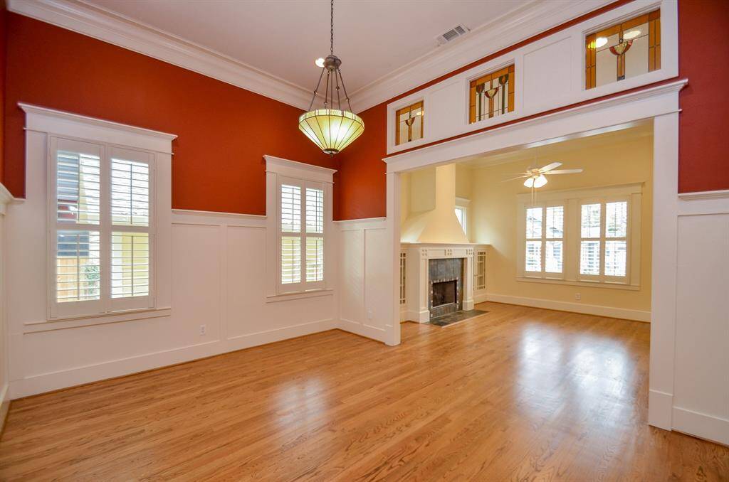 Formal dining room.