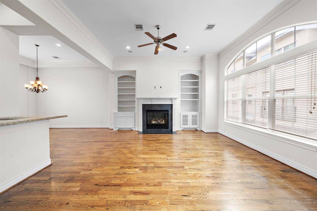 Spacious windows welcoming anabundance of natural light