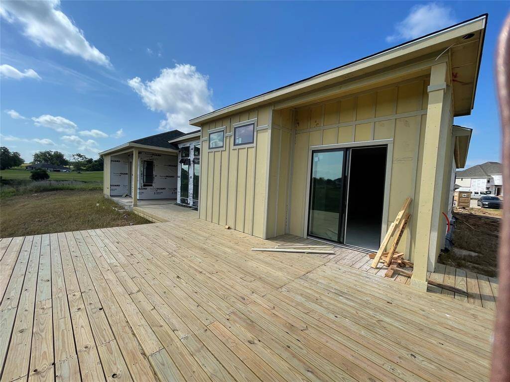 View of primary sliding door!