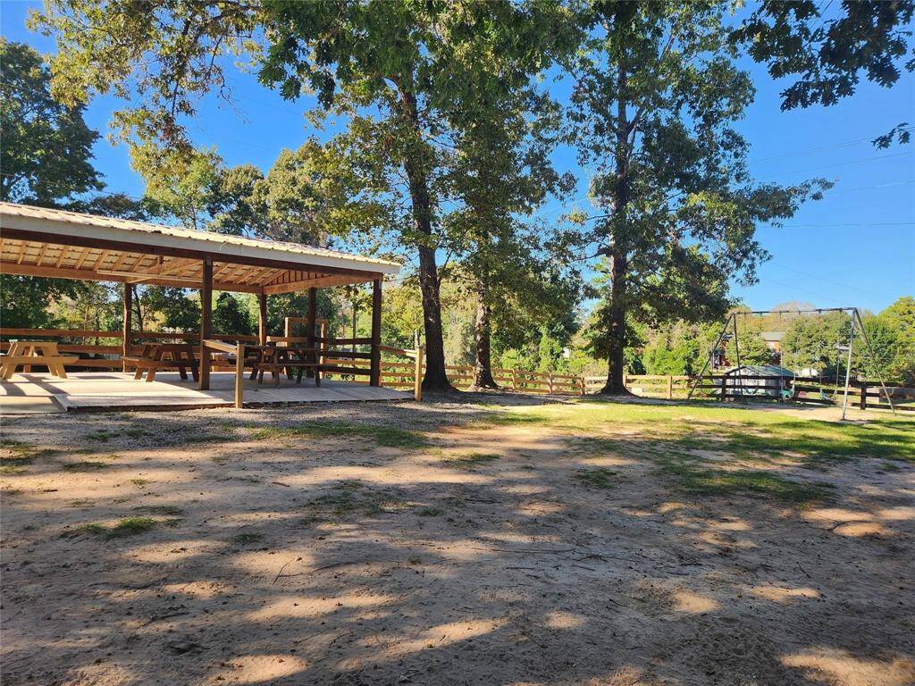 Enjoy the pavilion at the park