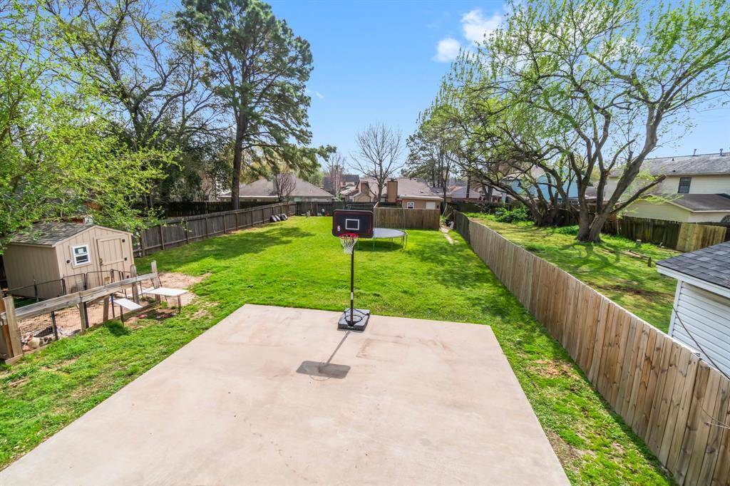 So much room to make this backyard oasis your own.