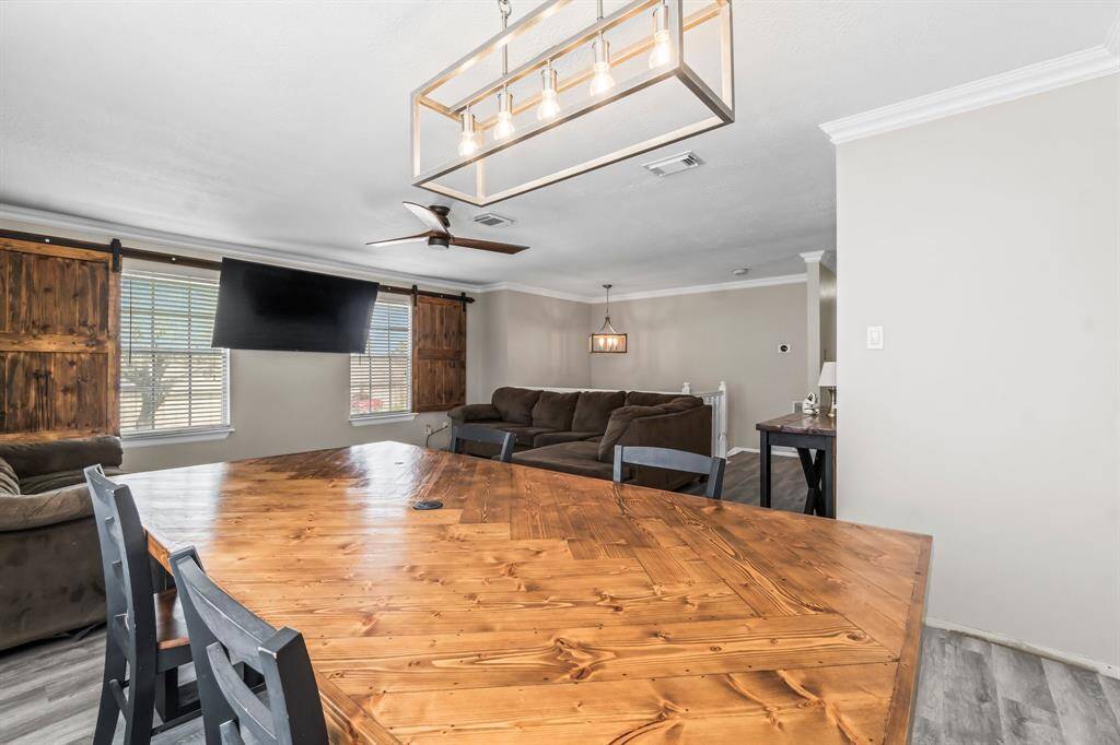 Another view of the living space from the dining area.