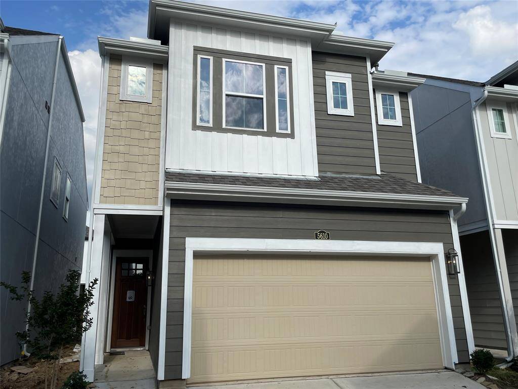 Two story home with 2 bedrooms, 2.5 baths and 2 car garage