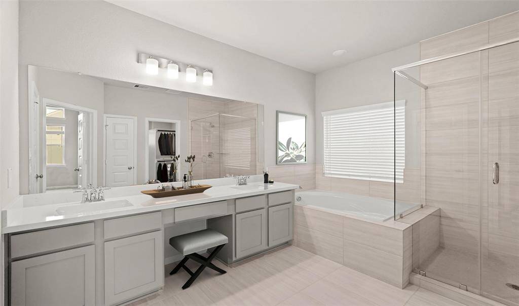 Relaxing primary bathroom (*Photo not of actual home and used for illustration purposes only.)