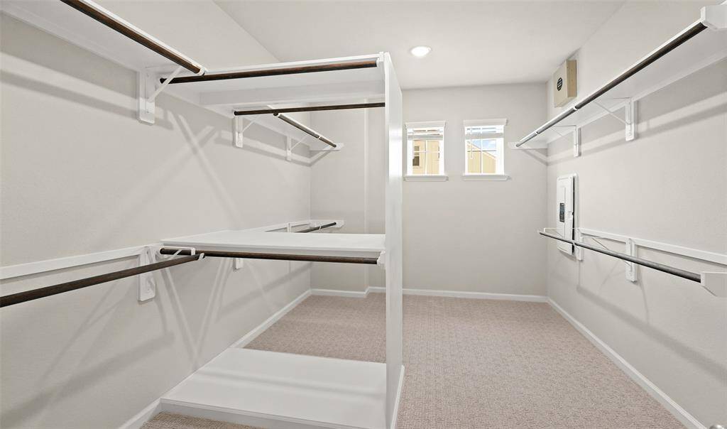 Primary suite closest (*Photo not of actual home and used for illustration purposes only.)