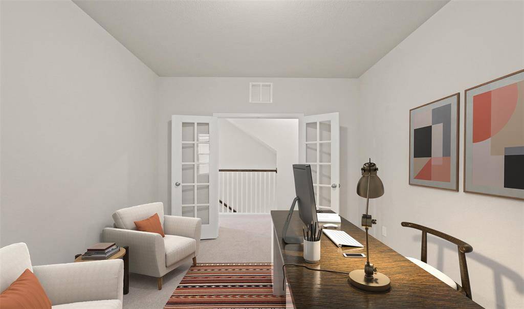 Convenient home office (*Photo not of actual home and used for illustration purposes only.)