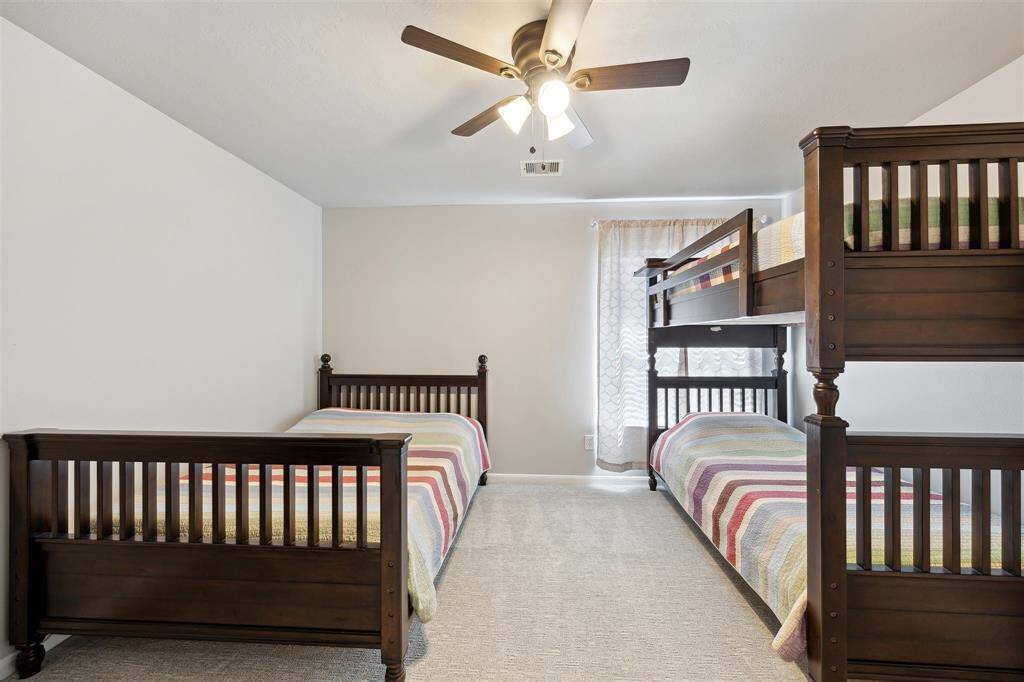 And the third of the 3 upstairs bedrooms.