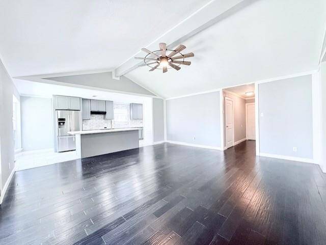 Living area, open concept