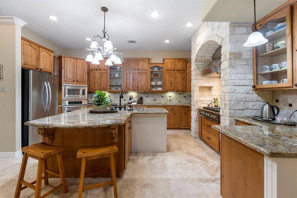 Refrigerator included.