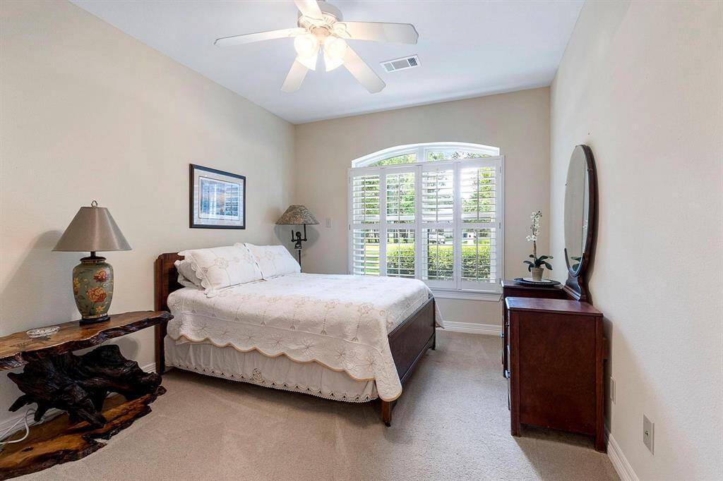 Guest suite bedroom or makes a great second primary for family or grown children.
