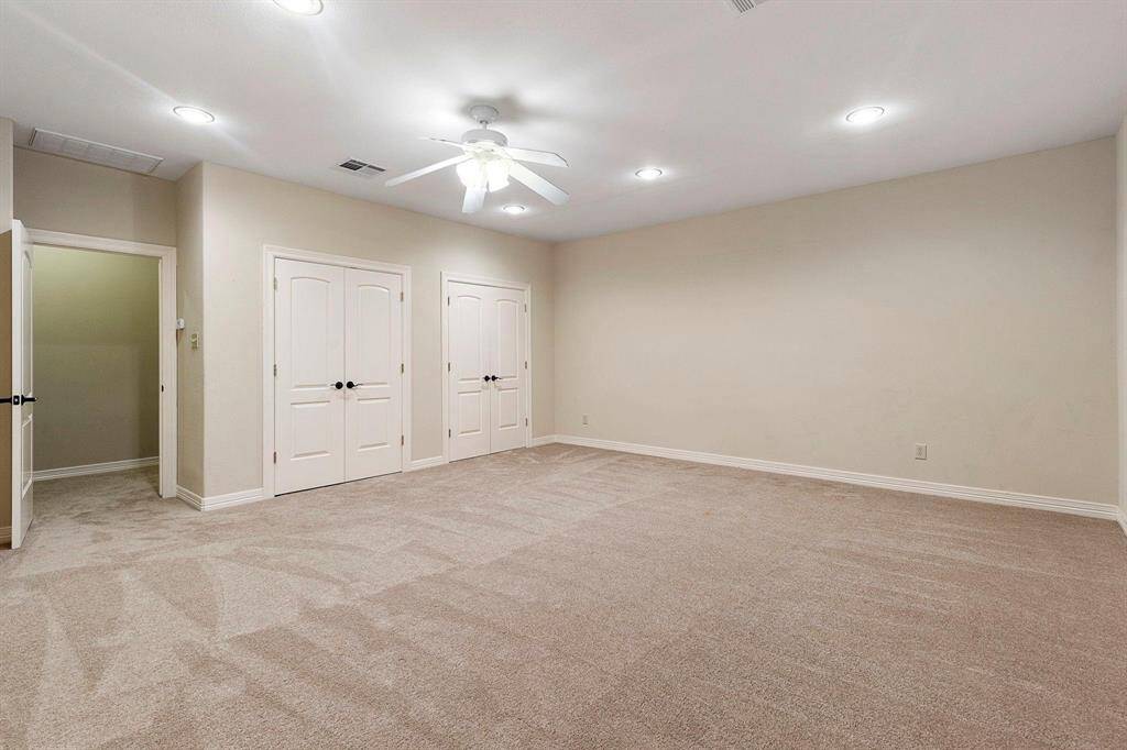 4th bedroom 2nd floor.  Don't need a 4th bedroom, this would make a great media room.  Attic access from stairs and this room.