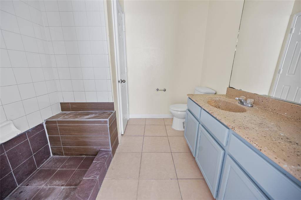 Primary bathroom.