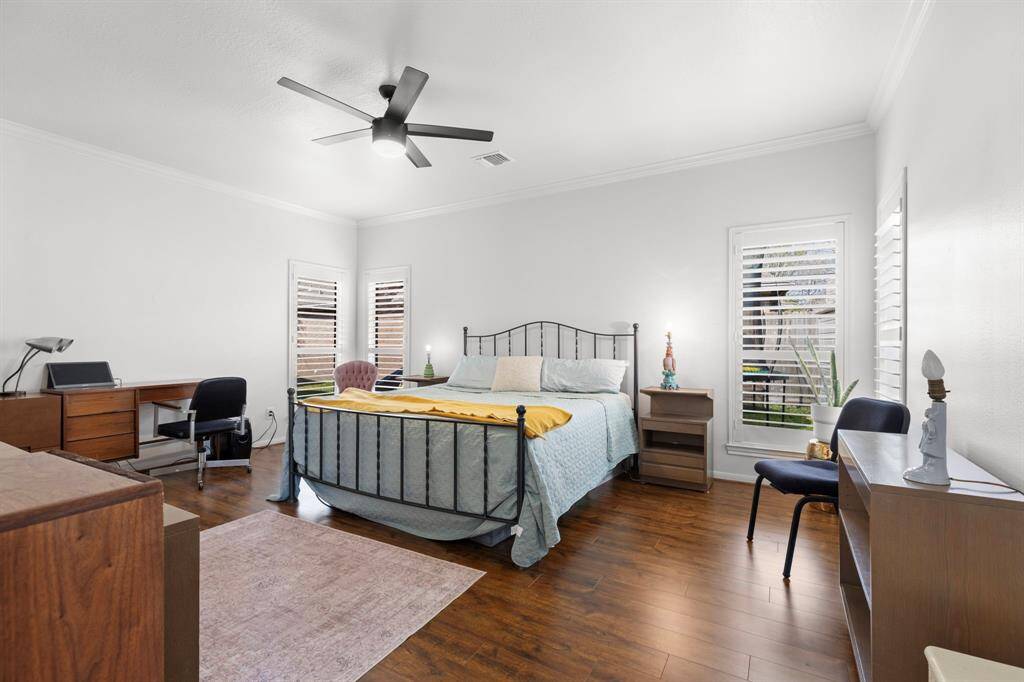 View of primary bedroom.