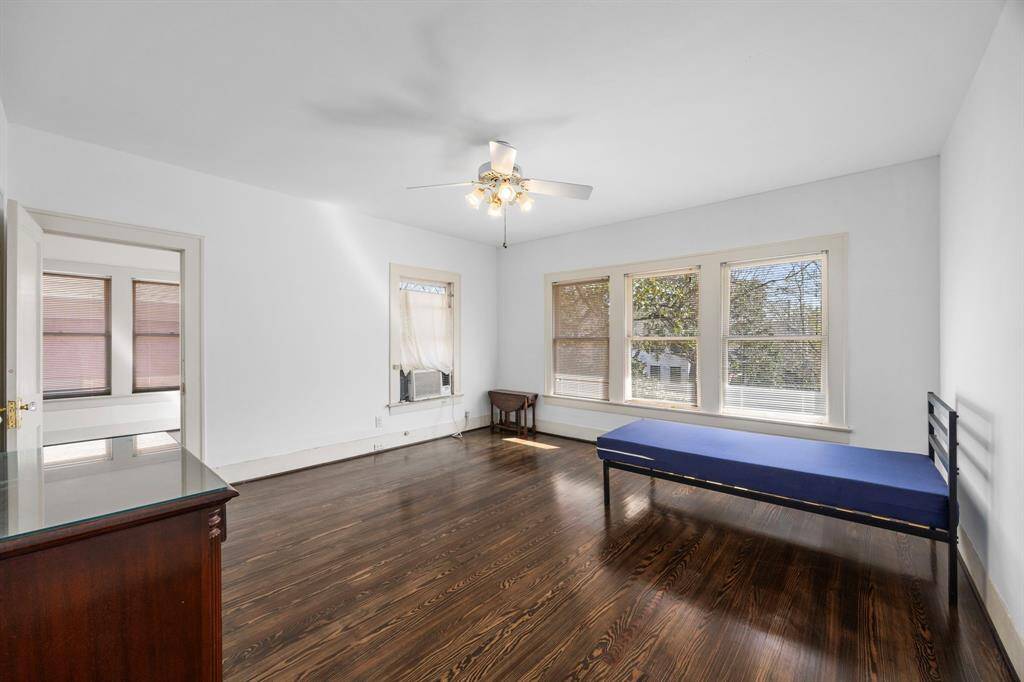 A second spacious upstairs bedroom with abundant natural light. All upstairs bedrooms are generously sized.