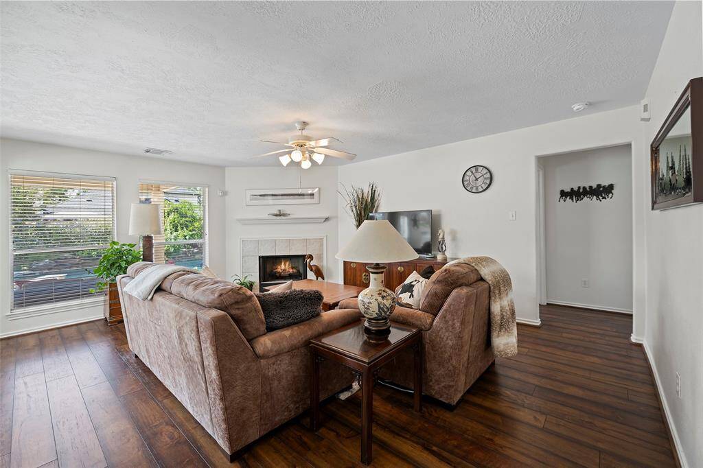 Imagine spending evenings connecting with your family in this space after a long day!  And this luxury vinyl flooring is so easy to maintain!
