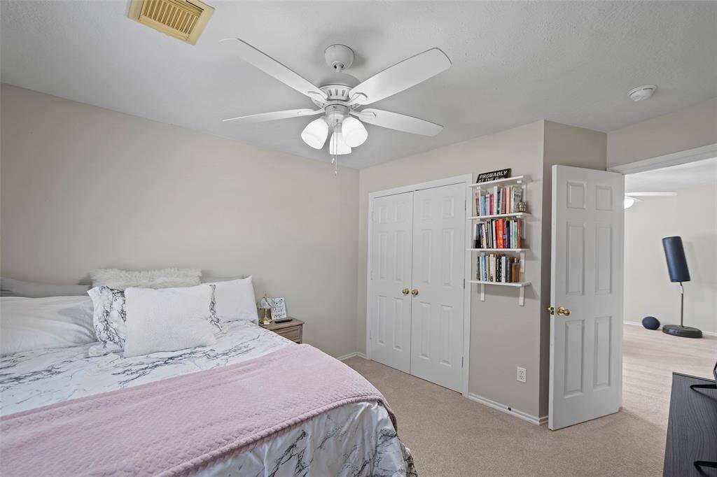 The last of the secondary bedrooms features plenty of space and a large closet!