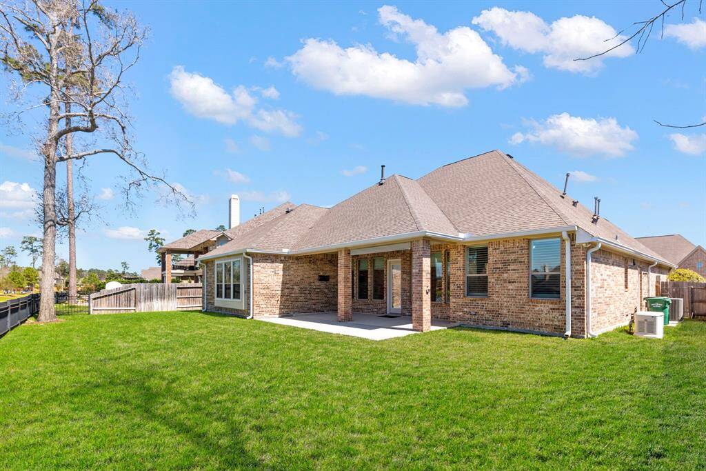 Large backyard can easily accommodate a pool and playset!