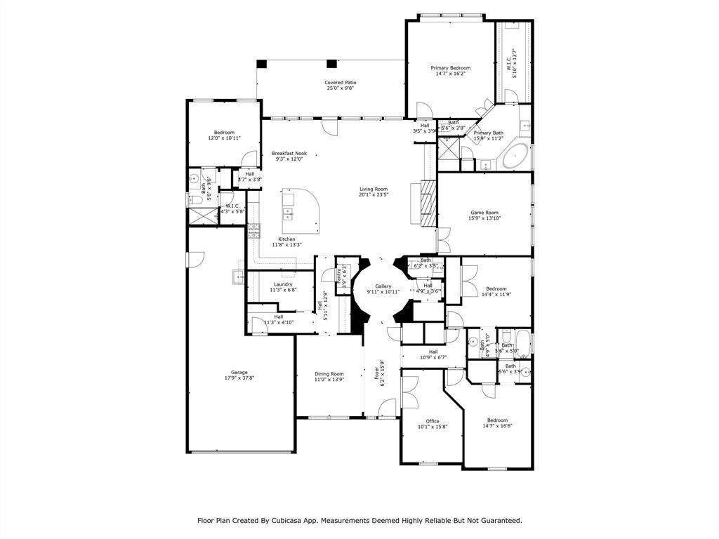Thoughtfully designed floor plan
