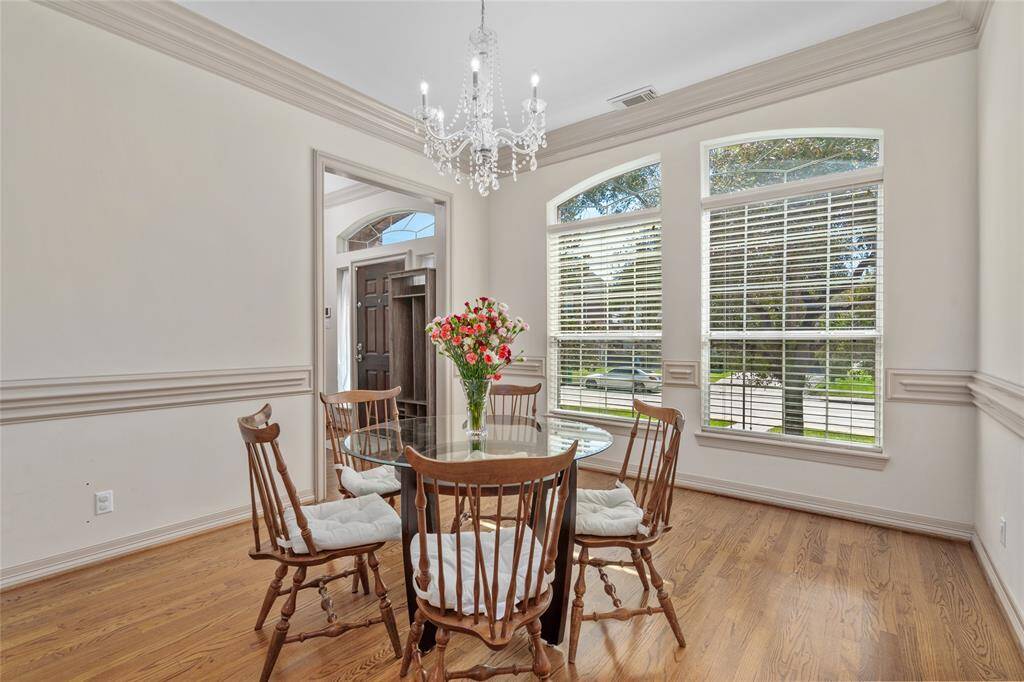 Formal dining.