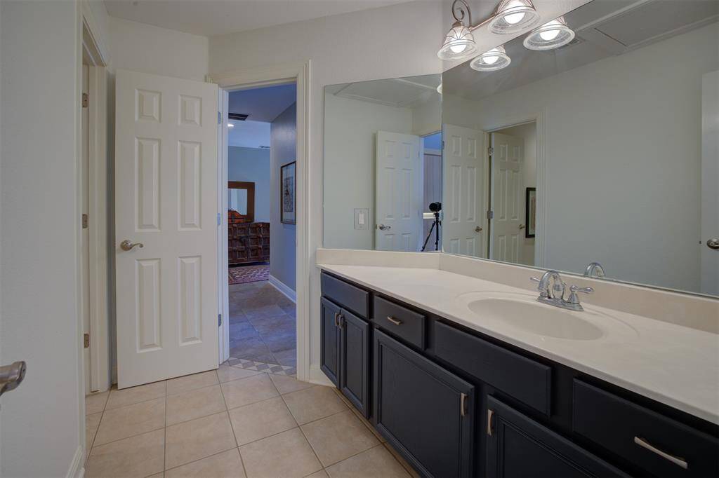 Vanity area for Jack-n-Jill bathroom.