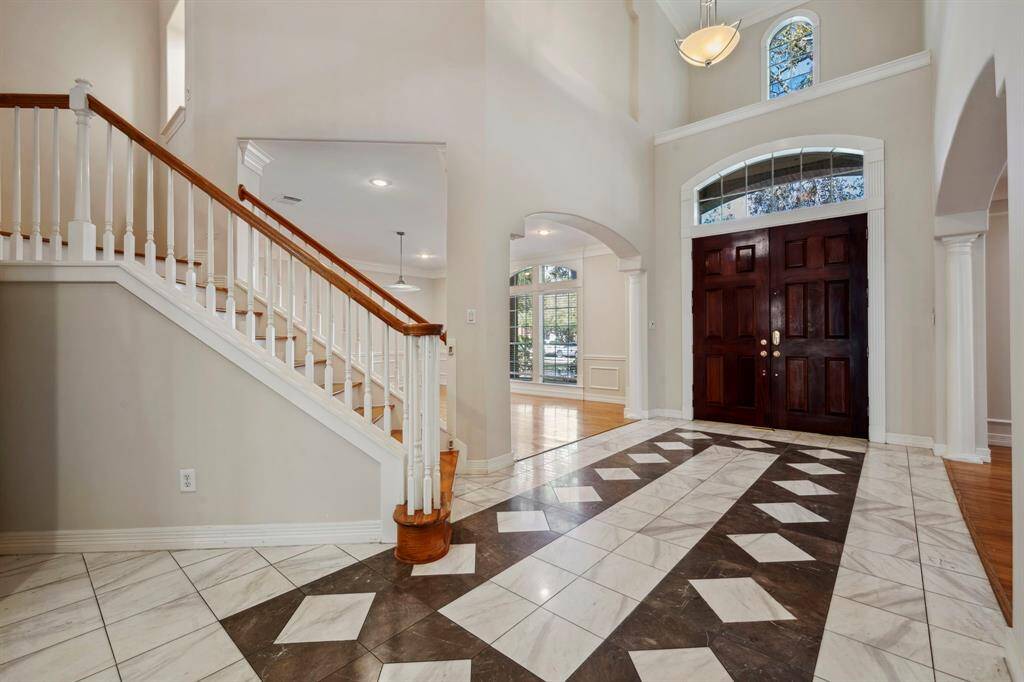 Double Door Entrance