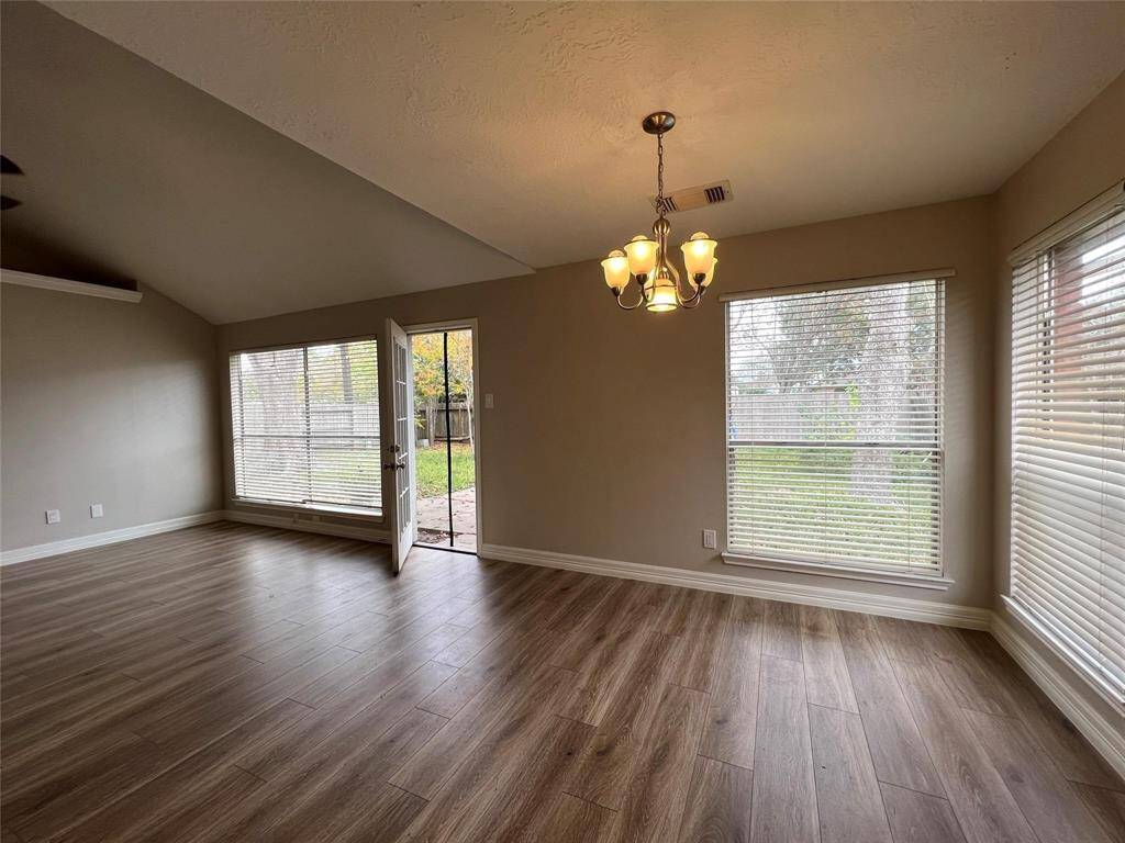 dining with view of floor to ceiling windows
