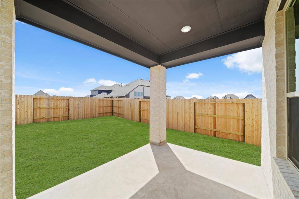 A large; welcoming patio gives you the ability to unwind after a long day; as well as spend time with your family and pets