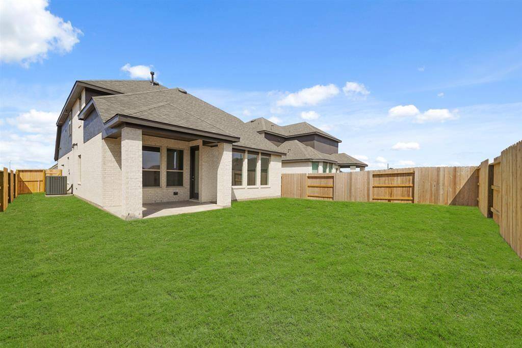 A large; welcoming patio gives you the ability to unwind after a long day; as well as spend time with your family and pets