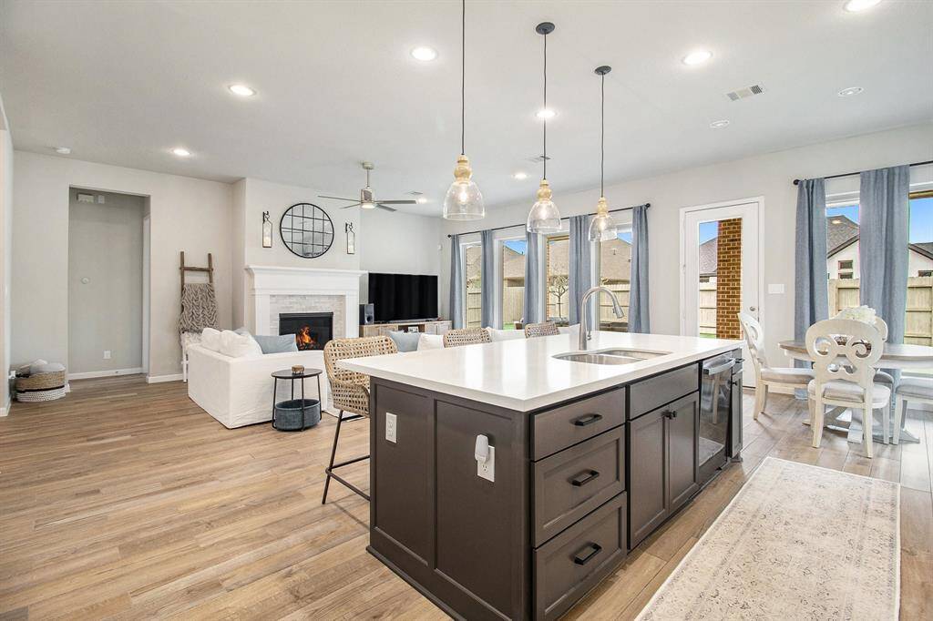 Foyer area directs to dining room, wonderful study, game room/flex room, 2nd primary, mud room & beautiful living room area
