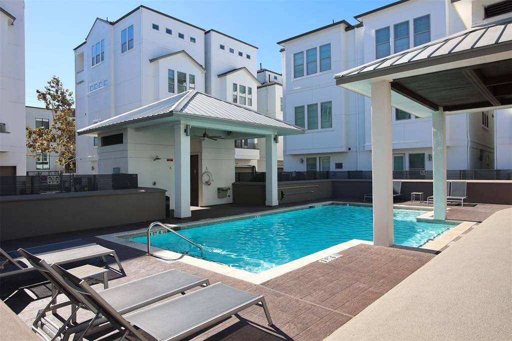 Enjoy sunny days by the pool and it is just a few steps from your front door!
