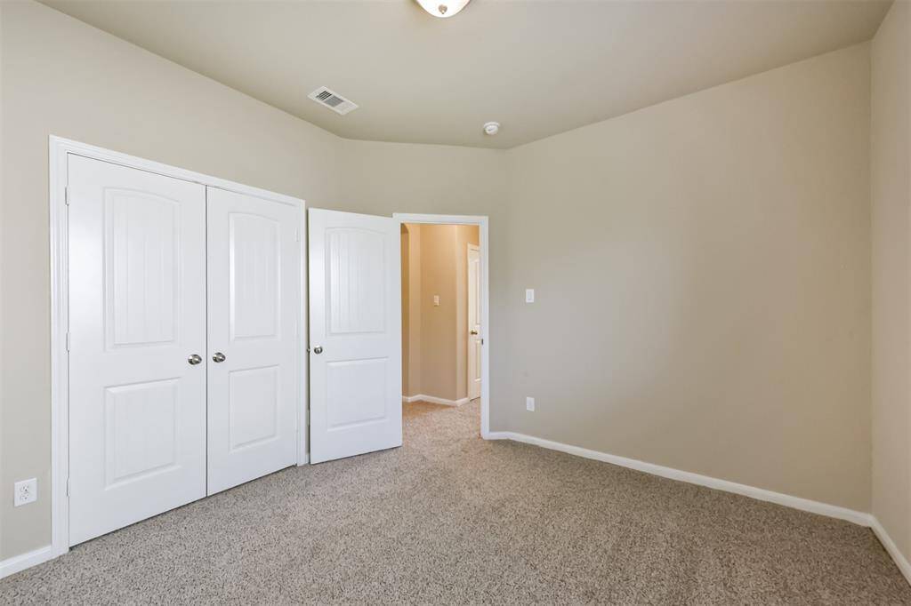 New carpet in secondary bedrooms.
