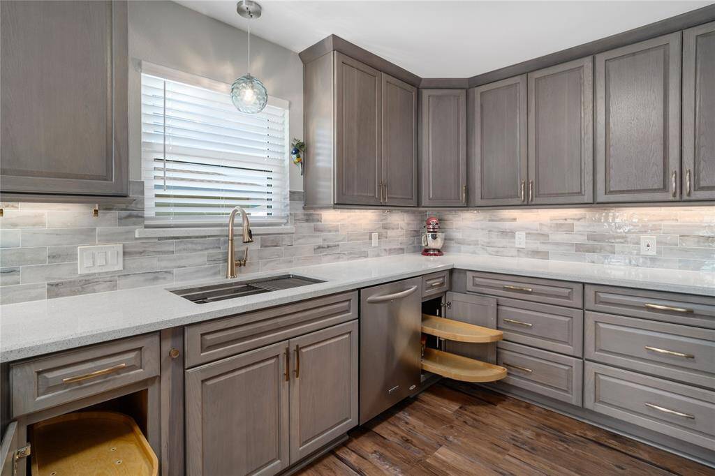 Particular attention was paid to every detail including making sure every potential storage area was utilized.