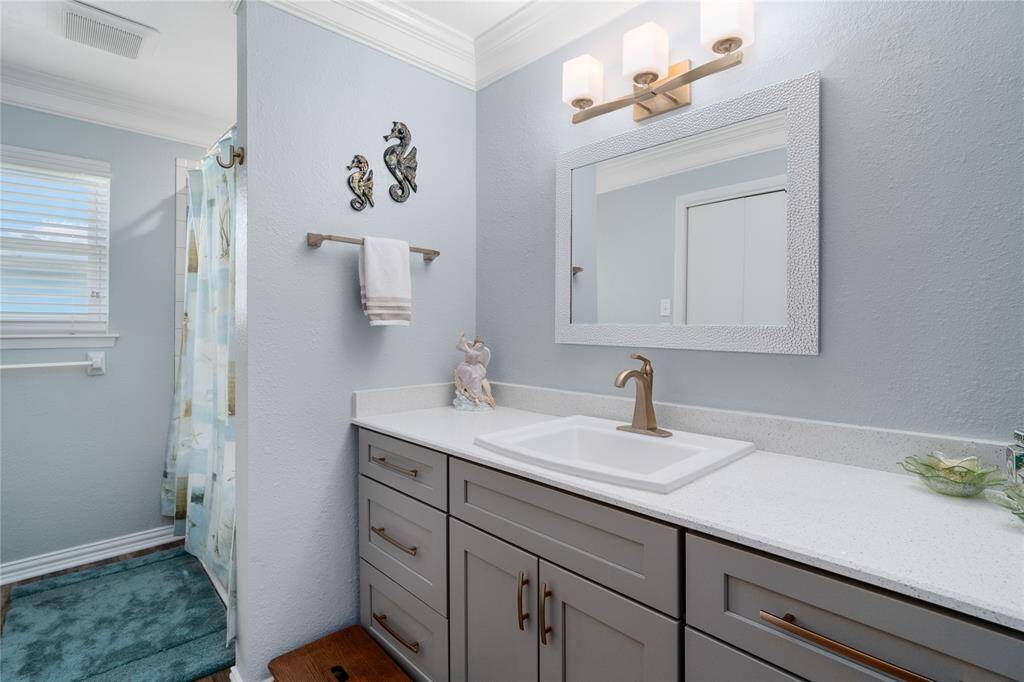 2nd upstairs bathroom vanity area.