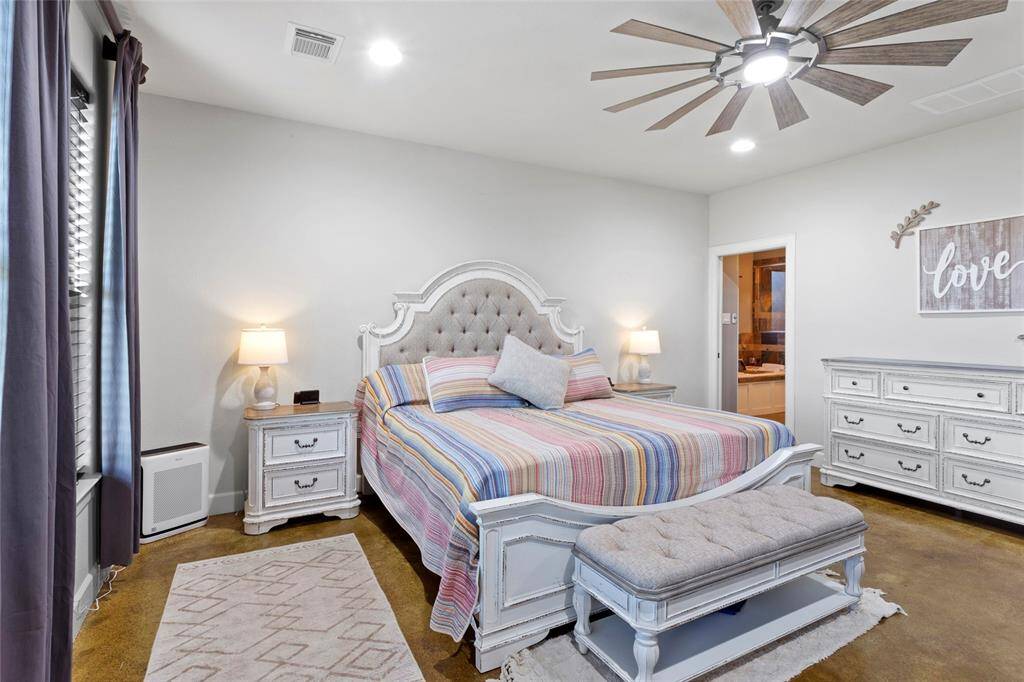 Natural light flows through the windows creating a serene and comfortable retreat.