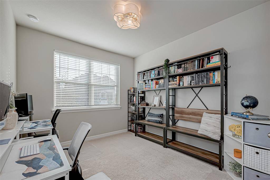 Bedroom 1 being used as an office
