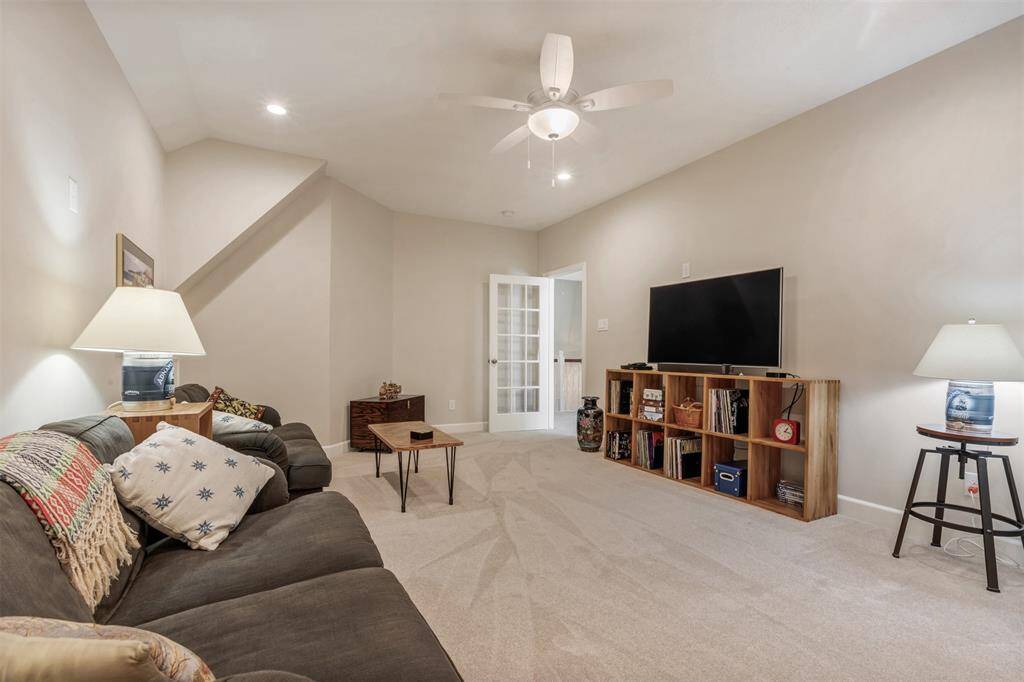 This room has been renovated into large spacious flex room. A great space for an upstairs room for kids or grandkids to play or to watch movies, a craft room, man cave, or storage.