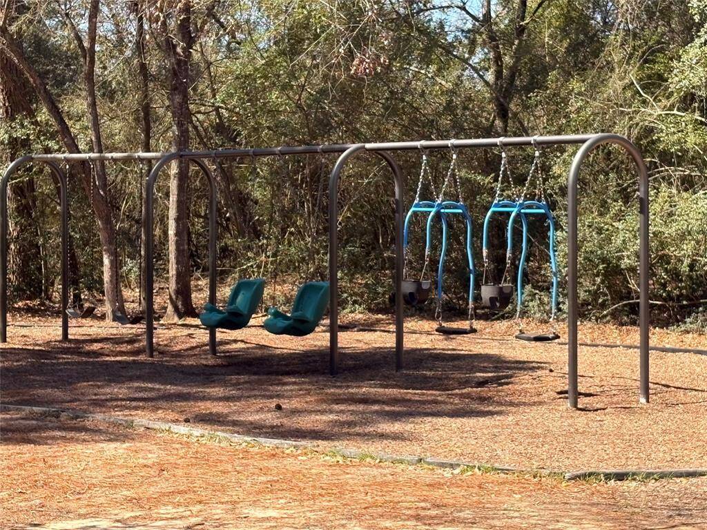 There's playground equipment that will accommodate everyone.