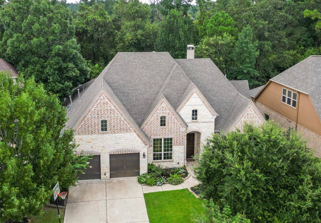 Home looks like its a 2 story to accommodate the high ceiling inside.